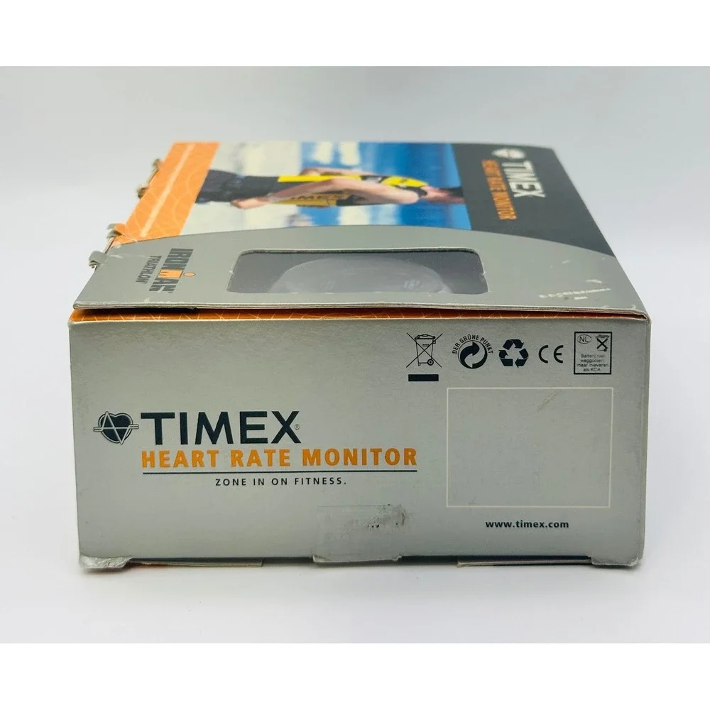 Timex Ironman Triathlon Heart Rate Monitor Watch 30-Lap Indiglo 5C411 New Box